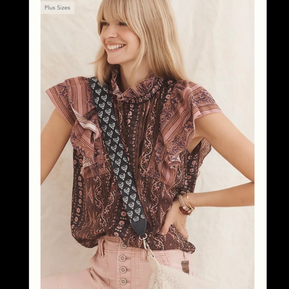 Caricia Ruffled Blouse